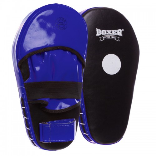 Лапа Пряма подовжена для боксу та єдиноборств BOXER 2007-01 40х21х4, 5см 2шт кольори в асортименті