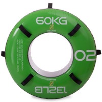 Шина для кросфіту Zelart FI-2610-60 60кг зелений