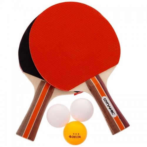 Набор для настольного тенниса DYTIAMIC MT-6107 2 ракетки 3 мяча