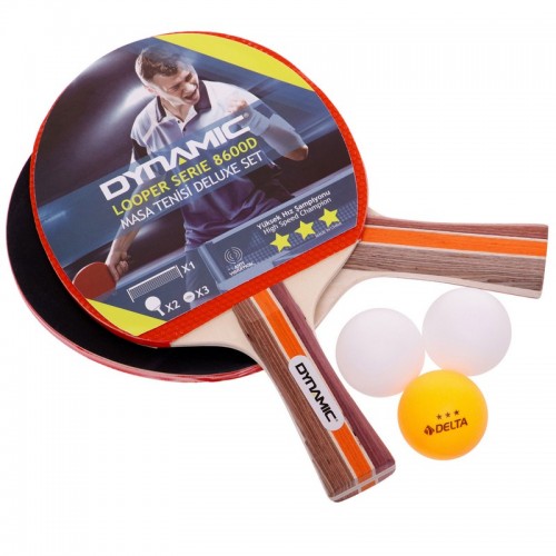 Набор для настольного тенниса DYTIAMIC MT-6107 2 ракетки 3 мяча