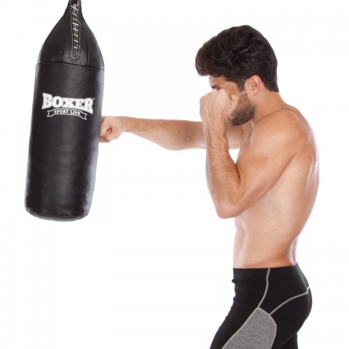 Мешок боксерский Шлемовидный Малый шлем BOXER 1004-02 высота 75см черный-синий