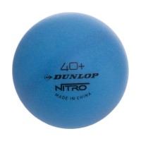 Набір м'ячів для настільного тенісу DUNLOP NITRO GLOW 40+ MT-679313 6шт різнокольоровий