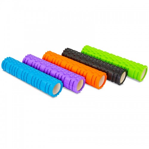 Роллер для йоги и пилатеса (мфр ролл) SP-Sport Grid Combi Roller FI-6673 61см цвета в ассортименте