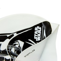 Шапочка для плавания SPEEDO SLOGAN PRINT 808385C854 Star Wars Darth Vader белый-черный