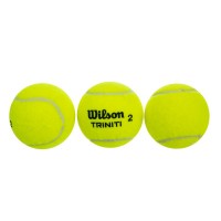 Мяч для большого тенниса WILSON TRINITI WRT125200 3шт салатовый