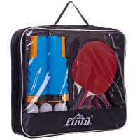Набір для настільного тенісу CIMA CM-2857 4 ракетки 6 м'ячів сітка чохол