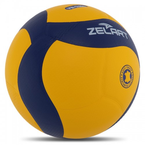 М'яч волейбольний ZELART VB-7450 №5 PU клеєний