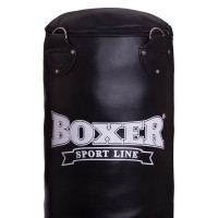 Мешок боксерский Цилиндр BOXER Классик 1001-011 высота 180см черный