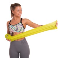 Лента эластичная для фитнеса и йоги Zelart FI-6256-10 цвета в ассортименте
