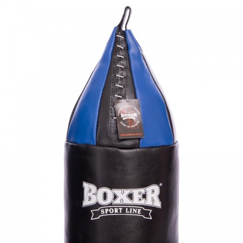 Мешок боксерский Шлемовидный Большой шлем BOXER 1004-01 высота 95см черный-синий
