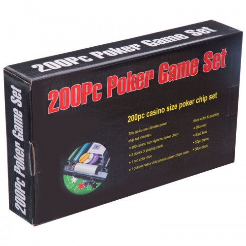 Набір для покеру у пластиковому кейсі SP-Sport 200S-A 200 фішок