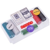 Набор для покера в пластиковом кейсе SP-Sport 200S-A 200 фишек
