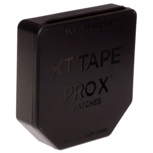 Кінезіо тейп (Kinesio tape) KTTP PRO X STRIP 15шт чорний