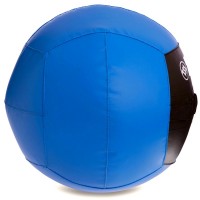 М'яч набивний для крофіту волбол WALL BALL Zelart FI-5168-5 5кг чорний-синій