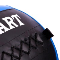 М'яч набивний для крофіту волбол WALL BALL Zelart FI-5168-5 5кг чорний-синій