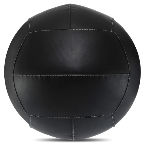 М'яч волбол для кросфіту та фітнесу Zelart WALL BALL TA-7822-15 вага-15кг чорний