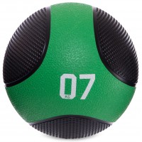 М'яч медичний медбол Zelart Medicine Ball FI-2824-7 7кг чорний