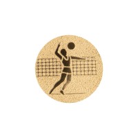 Жетон-наклейка 25мм SP-Sport Волейбол 25-0106