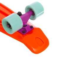 Скейтборд Пенні Penny SP-Sport SK-401-35 помаранчевий-фіолет-м'ятний