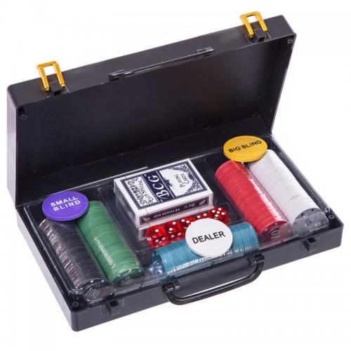 Набор для покера в пластиковом кейсе SP-Sport 200S-E 200 фишек