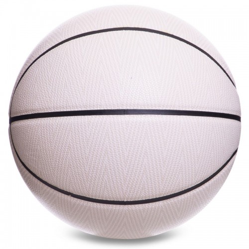 М'яч баскетбольний Composite Leather MOLTEN B7F3500-WG №7 білий-сірий