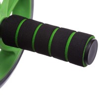 Колесо ролик для преса подвійне SP-Sport FI-1775 чорний-зелений
