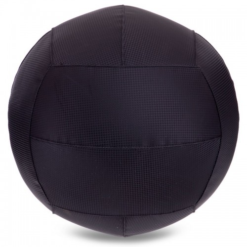 Мяч набивной для кросфита волбол WALL BALL Zelart FI-2637-7 7кг черный