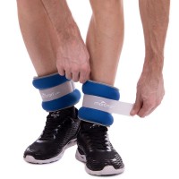 Обтяжувачі-манжети для рук та ніг MARATON FI-2858-4 2x2кг синій-сірий