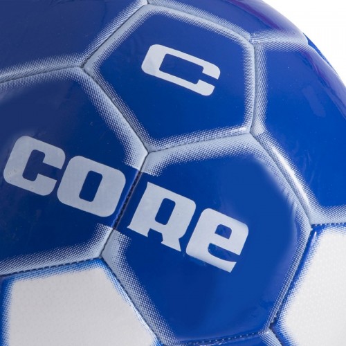 М'яч футбольний CORE ATROX CRM-053 №5 PVC білий-синій