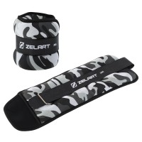Утяжелители-манжеты для рук и ног Zelart TA-7819-2 вес 2x2кг наполнитель-металлические шарики цвета в ассортименте