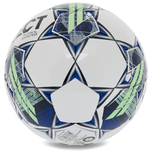 М'яч для футзалу SELECT FUTSAL MASTER FIFA BASIC V22 №4 білий-зелений