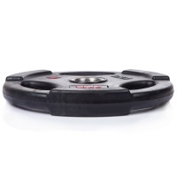 Млинці (диски) гумові LIFE FITNESS SC-80154B-10 51мм 10кг чорний