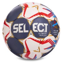 Мяч для гандбола SELECT HB-3657-2 №2 PVC белый-черный-красный