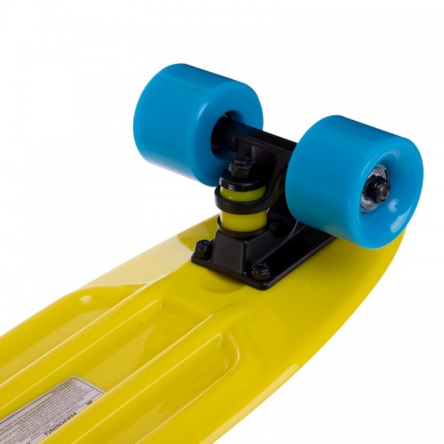 Скейтборд Пенні Penny SP-Sport SK-401-4 жовтий-чорний-блакитний