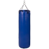 Мішок боксерський Циліндр з кільцем та ланцюгом ZHENGTU BO-2336-100 висота 100см кольору в асортименті