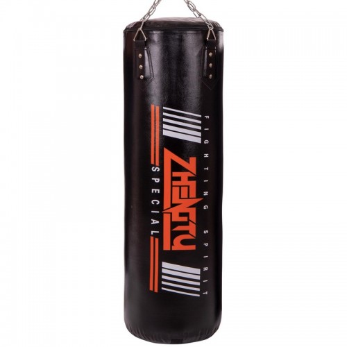 Мешок боксерский Цилиндр с кольцом и цепью ZHENGTU BO-2336-100 высота 100см цвета в ассортименте