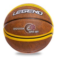 М'яч баскетбольний гумовий LEGEND BA-1912 №7 кольори в асортименті
