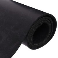 Килимок для фітнесу та йоги Record FI-8308-1 розмір 183x68x0,6см чорний