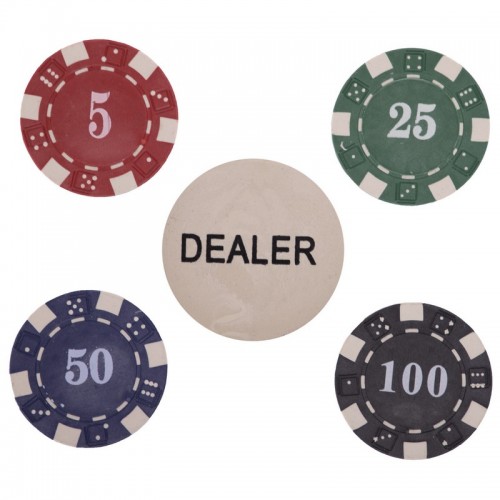 Набор для покера в деревянном кейсе SP-Sport IG-6642 200 фишек