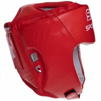 Шлем боксерский открытый кожаный ФБУ SPORTKO ОК1 SP-4706 М-XL цвета в ассортименте