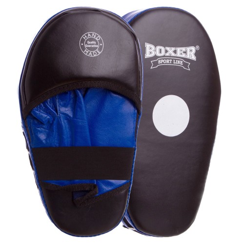 Лапа Прямая удлиненная для бокса и единоборств BOXER 2006-01 38х18х4,5см 2шт цвета в ассортименте