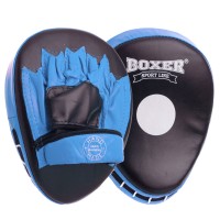 Лапа Изогнутая для бокса и единоборств BOXER 2010-01 19х23х4см 2шт цвета в ассортименте