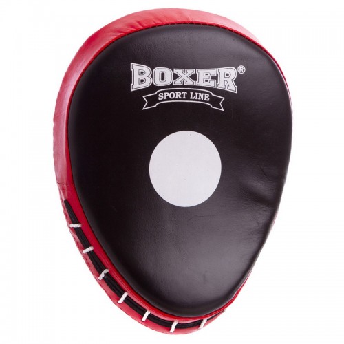 Лапа Изогнутая для бокса и единоборств BOXER 2010-01 19х23х4см 2шт цвета в ассортименте