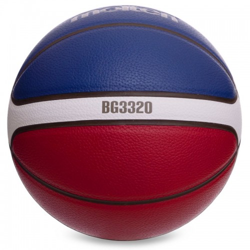 Мяч баскетбольный Composite Leather №6 MOLTEN B6G3320 оранжевый-синий