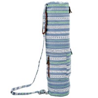 Сумка для йога килимка KINDFOLK Yoga bag SP-Sport FI-8362-3 сірий-синій