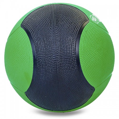 М'яч медичний медбол Zelart Medicine Ball FI-5121-2 2 кг зелений-чорний