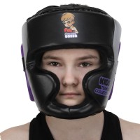 Шлем боксерский с полной защитой детский CORE BO-8545 XXS-M цвета в ассортименте