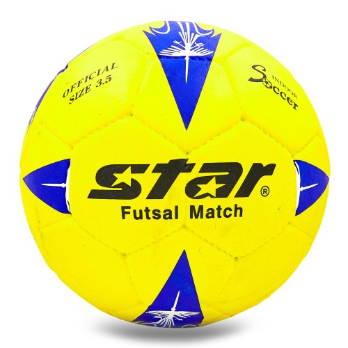 Мяч для футзала STAR Outdoor JMC0135 №4 желтый-синий