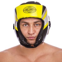 Шлем боксерский открытый ZELART BO-1336 M-XL цвета в ассортименте