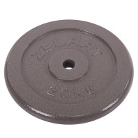 Млинці (диски) сталеві d-30мм Zelart TA-7789-20 20кг сірий